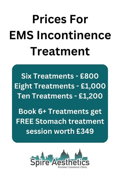 EMS Incontinence Treatment Prices Leighton Buzzard