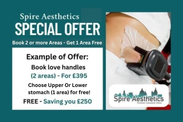 Fat Freezing Promotion Leighton Buzzard from Spire Aesthetics - Book Today!