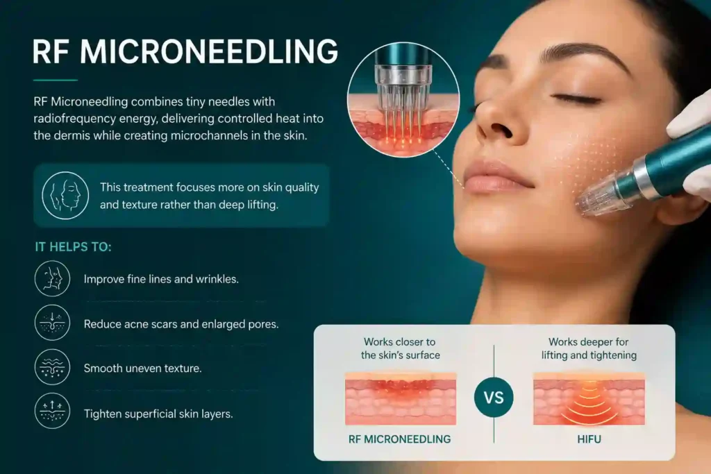 What Does RF Microneedling Do That HIFU Alone Cannot Leighton Buzzard