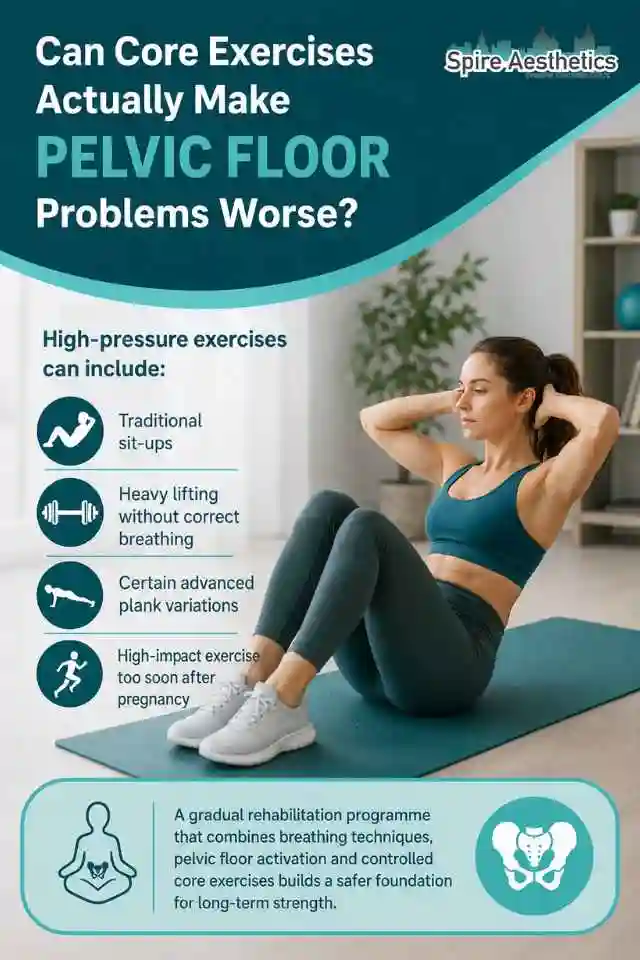Can Strengthening Your Core Alone Actually Make Pelvic Floor Problems Worse Leighton Buzzard?